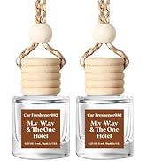 C Classy Car Air Freshener Hanging 2 Pack, My Way &amp; The One Hotel Essential Oil Diffuser for C ar...