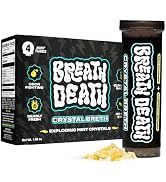 Breath Death Crystal Breth Breath Mints, Peppermint Mint Crystals, Gluten Free, Vegan &amp; Zero Calo...