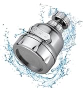 Wodgreat Kitchen Faucet Head, Sink Aerator 360 ° Rotatable Faucet Sprayer Head Replacement Anti -...
