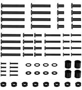 WALI Universal TV Mount Hardware Kit Includes M4 M5 M6 M8, Fit Most up to 80 inches TV/Monitor Mo...