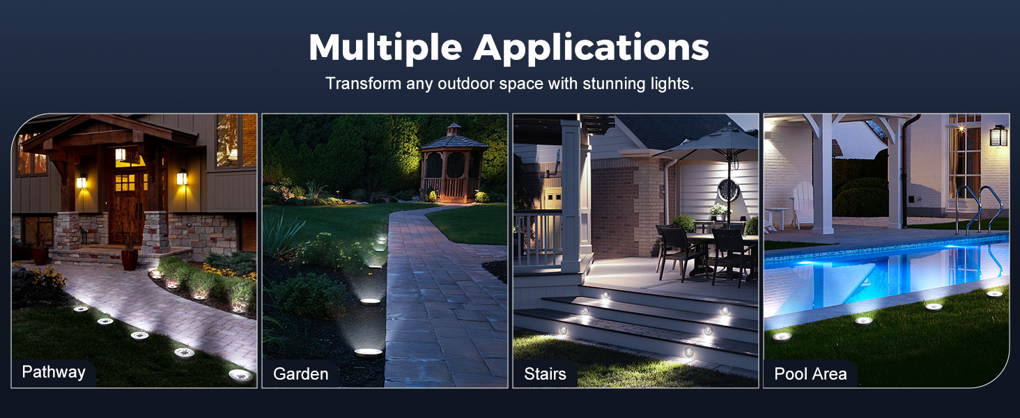 solar driveway lights