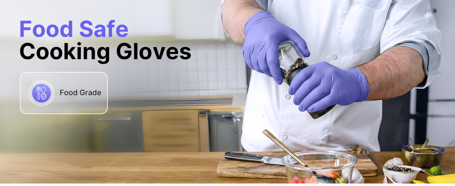 Disposable Nitrile Exam Gloves