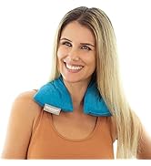 Bed Buddy Heated Aromatherapy Neck Wrap, Lavender &amp; Mint Scented - Microwavable Hot &amp; Cold Therap...