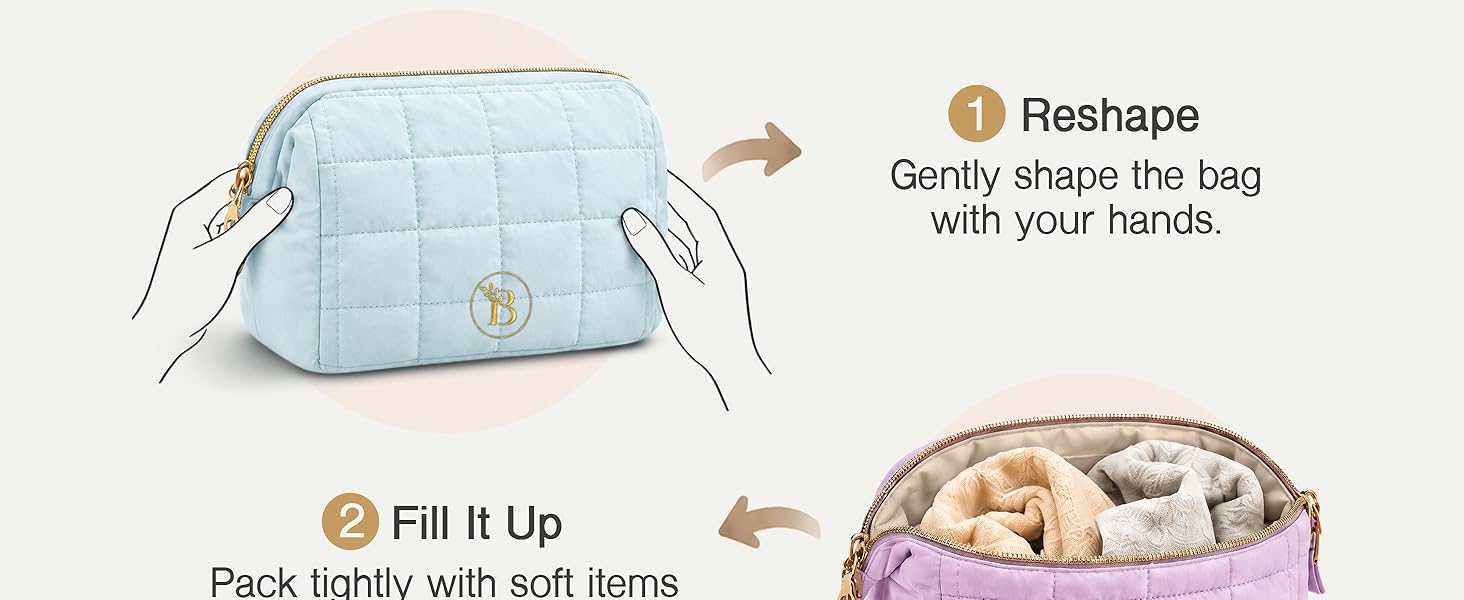makeup bag travel makeup bag toiletry bag for women cosmetic bag makeup case makeup pouch cosmetic