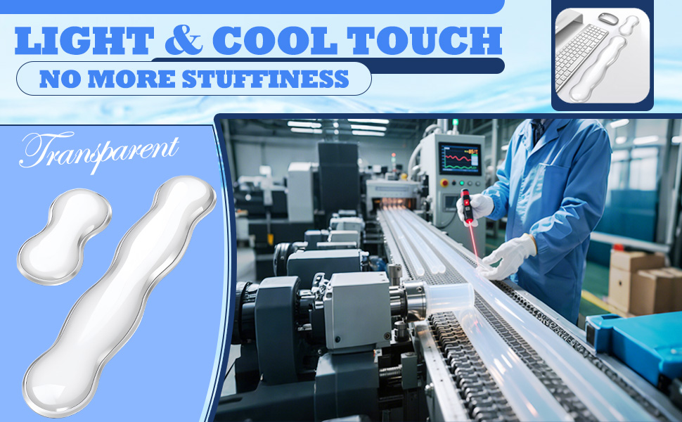 Ergonomic wrist rest set for laptop users