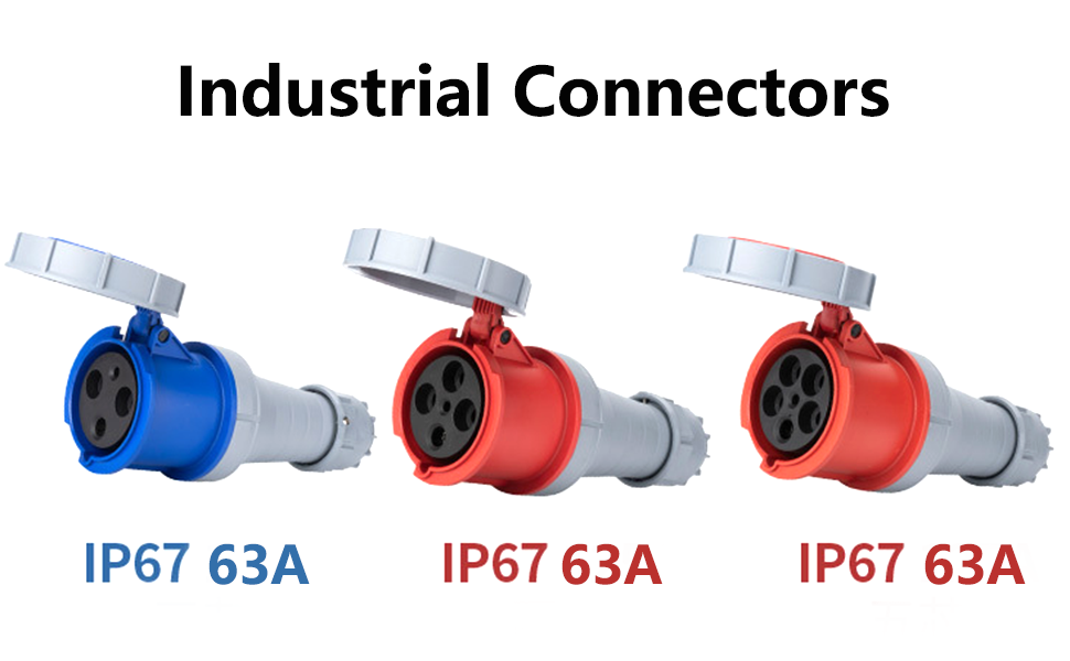 IEC 60309 Waterproof Industrial Connector Socket