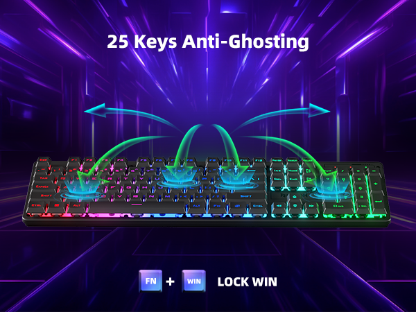Wireless Gaming Keyboard