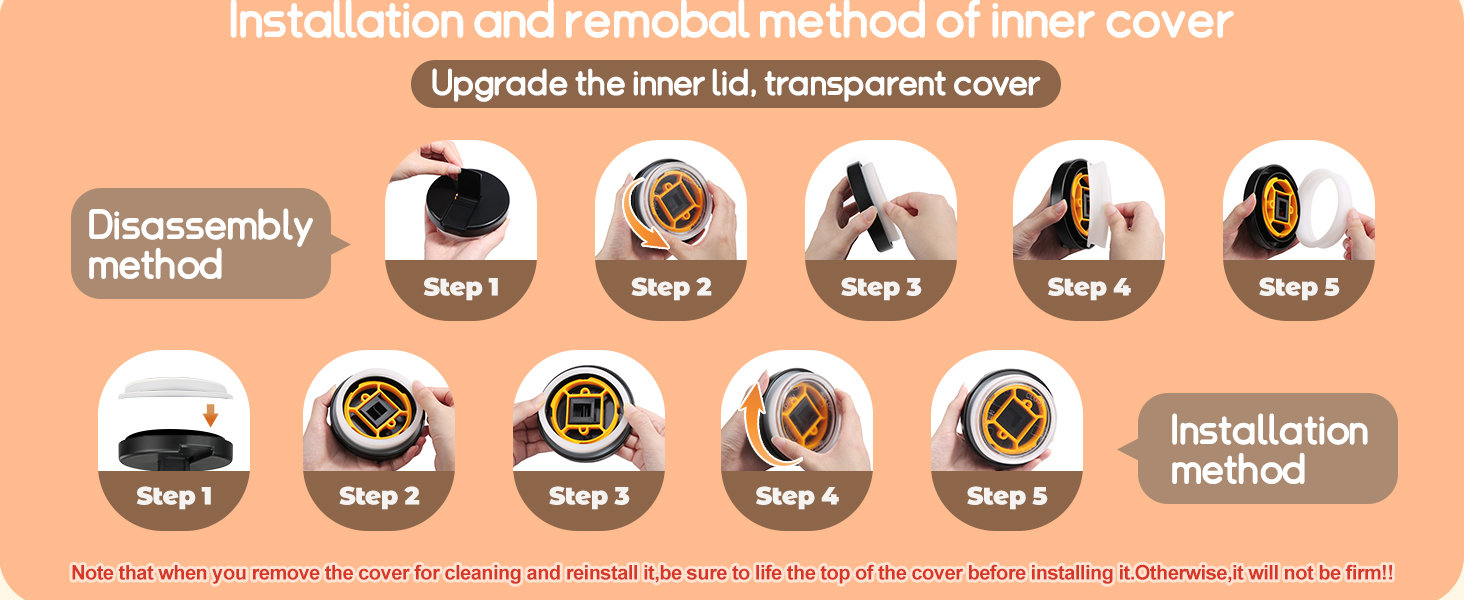 Upgrade the inner lid