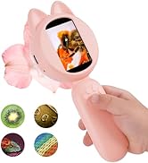 TINYLENS Mia Kids Microscope, Mini Digital Microscope for Kids with 2'' IPS Screen, Handheld Mini...