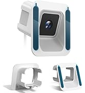 Window Mount for Wyze Cam V3/V3 Pro/V4, Adjustable Angle Tilt, No Screws, No Reflections, Self-Ad...