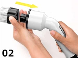 Replaceable cleaning brush head