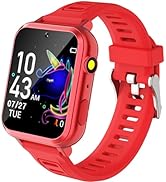 Smart Watch for Kids, Gift for Girls Age 5-12, 24 Puzzle Games HD Touchscreen Kids Watches with C...