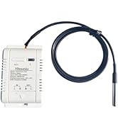 Zigbee Smart WiFi Temperature Sensor Controller, High Precision Waterproof Probe Sensor, Remote M...