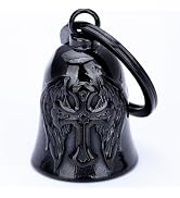 Motorcycle Men and Women Bell - Motorcycle Black Angel Bell, Christmas and Thanksgiving Gift