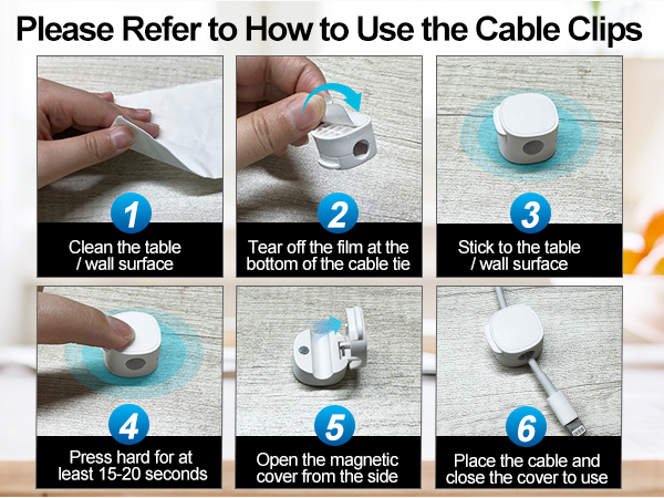 Cable clips