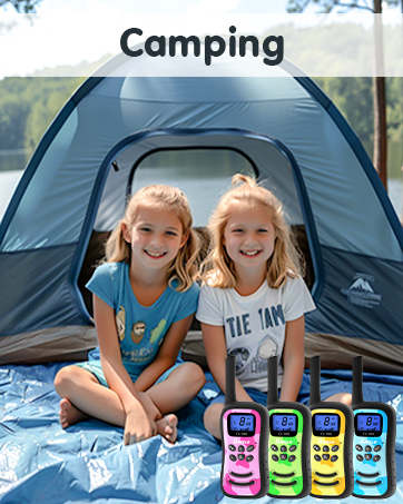 Camo kids walkie talkies