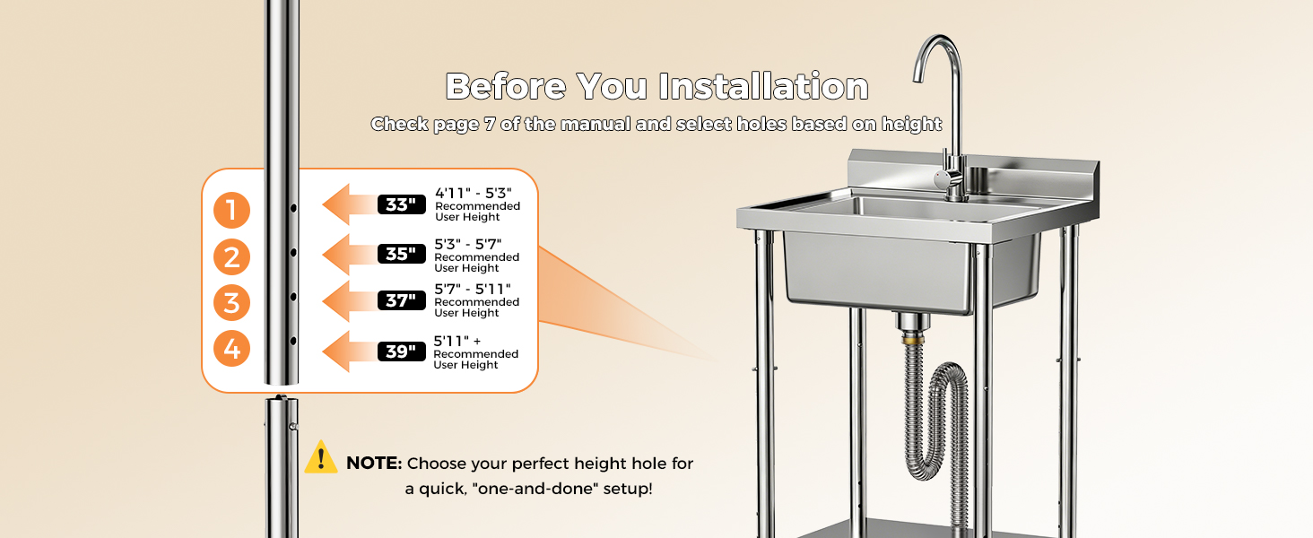 CAMMOO Utility Sink