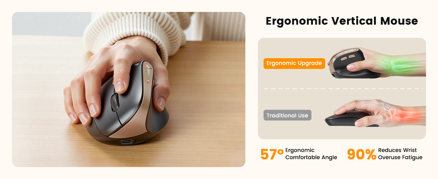 vertical mouse wireless