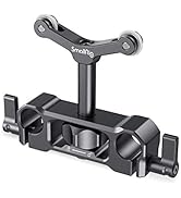 SMALLRIG Universal 15mm LWS Rod Mount Lens Support Bracket Height Adjustable for DSLR Camera Shou...