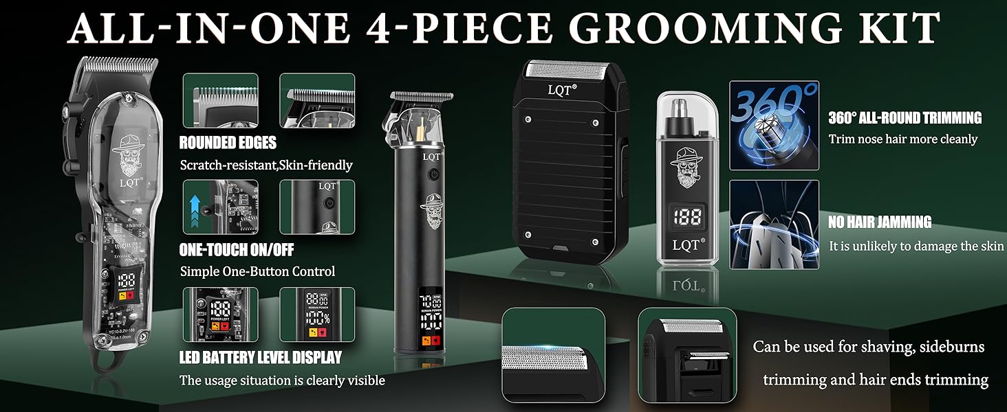 clippers and trimmers set