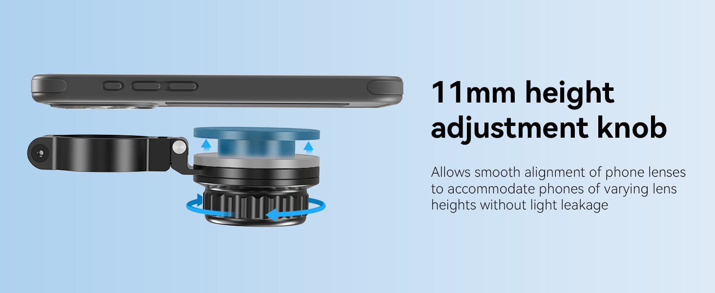 APEXEL Magnetic Telescope Phone Adapter