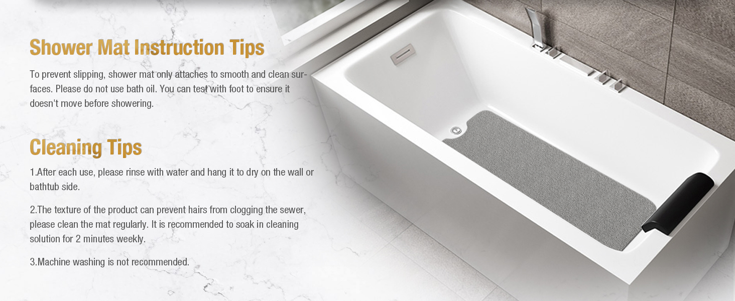 shower mat