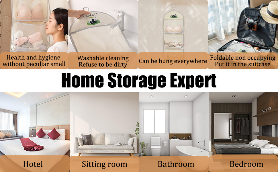 Hanging Storage with Metal Hanger