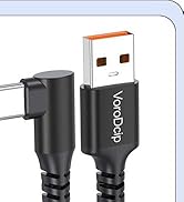 USB C Cable Right Angle 3FT 2Pack Short, USB-A to 90 Degree USBC 3A Fast Charging &amp; Data Transfer...