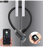 Fingerprint Refrigerator Lock, Anweller Baby Proofing Child Safety Fridge Lock for Adults, Keyles...