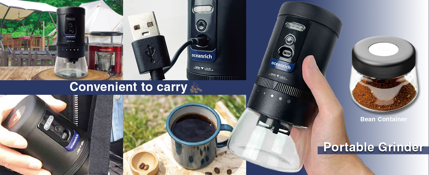 oceanrich electronic coffee grinder