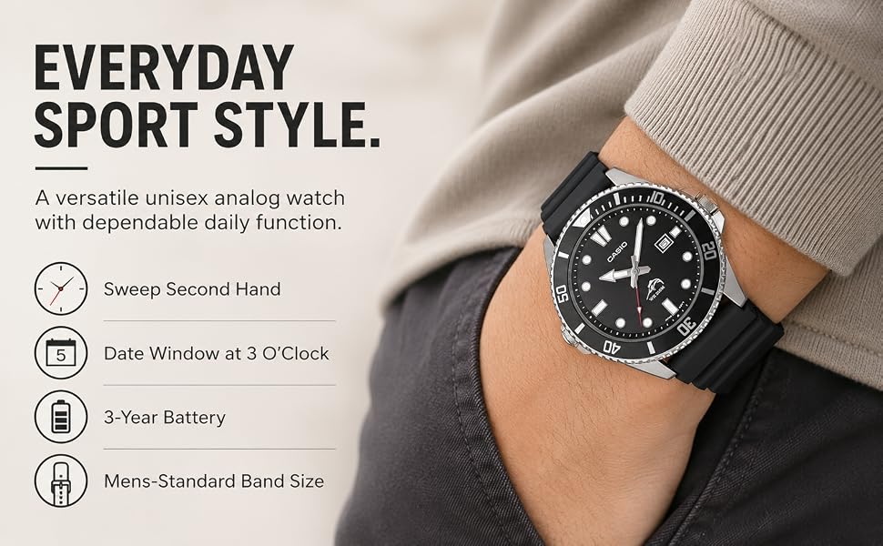 Casio dive watch