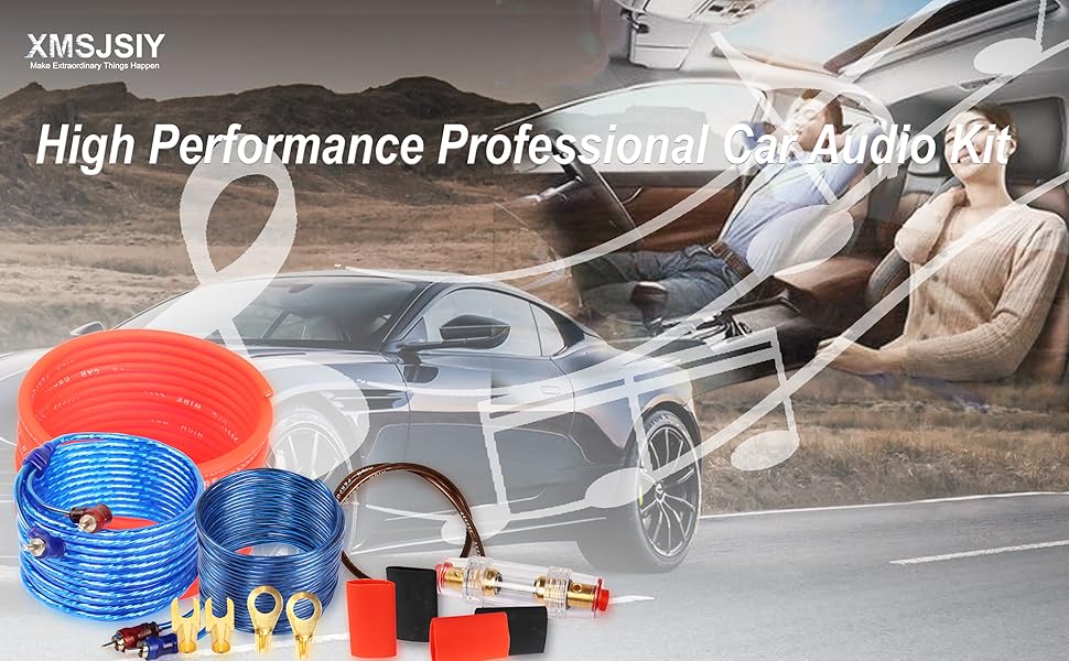 Car Audio Wiring Kit