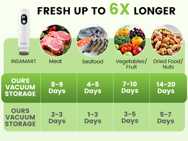 Compact Vacuum Sealer for Food