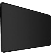Large Gaming Mouse Pad, 31.5x15.7x0.12 inch Large Extended Computer Keyboard Mouse Mat, Water Res...