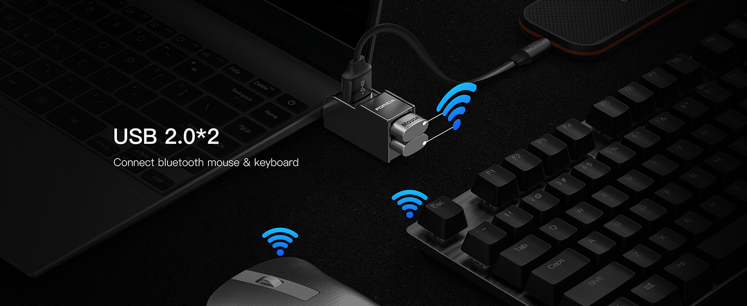 usb splitter for pc laptop accessories