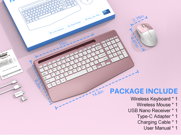 wireless mouse and keyboard