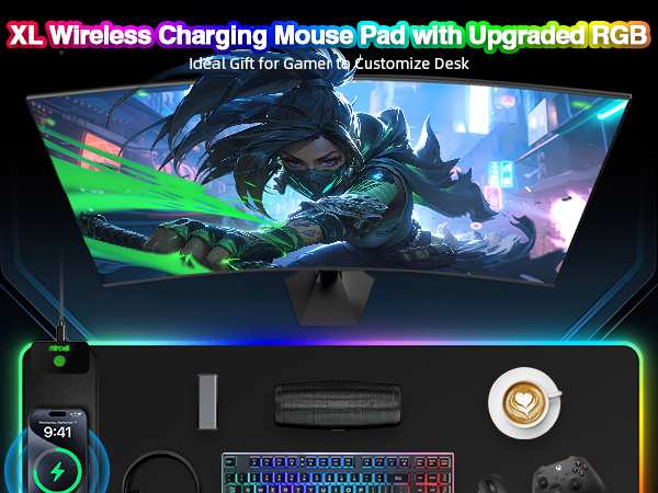 Magnetic Mouse Pad