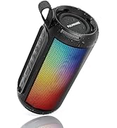 FULMINARE Portable Buletooth Speakers with Small Boombox 26W HD Loud Stereo Sound,Speakers Blueto...