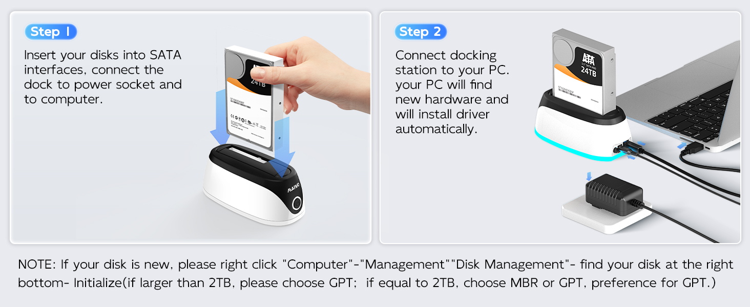 2.5 3.5 inch sata hard drive hdd ssd docking station sata hard disk enclosure