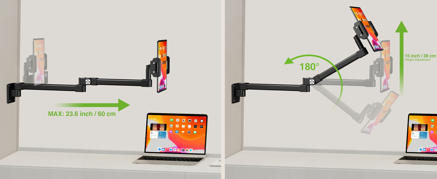 tablet wall mount holder