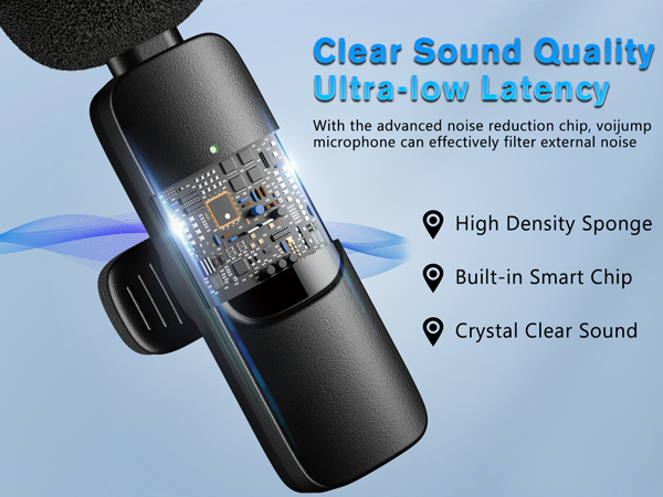 clear sound quality ultra-low latency