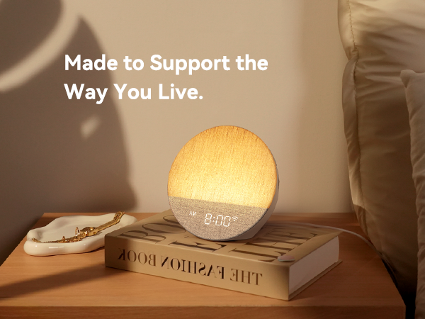 sunrise alarm clock sound machine