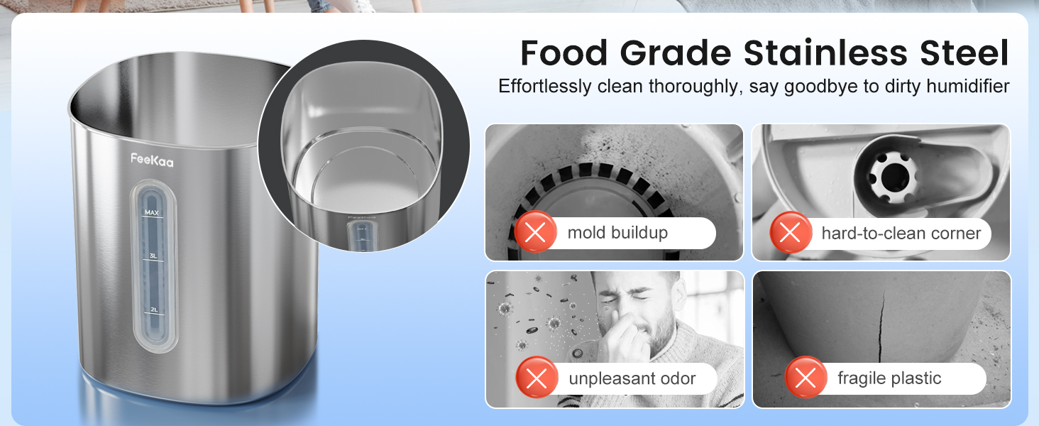 stainless steel humidifier