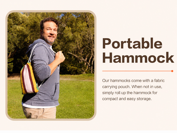 JoyView Brazilian Double Hammock