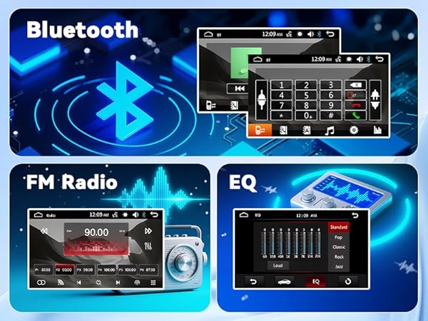 estereos para carros con bluetooth stereo system for car screen spotify car thing touchscreen radio