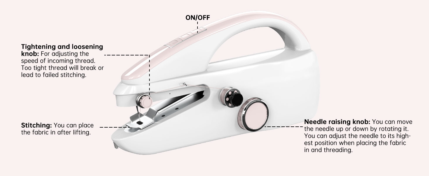 handheld sewing machine