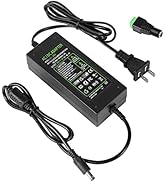 24V DC Power Supply Adapter, 24V 3A 72W AC to DC Converter Transformer 100~240V AC Input with 5.5...
