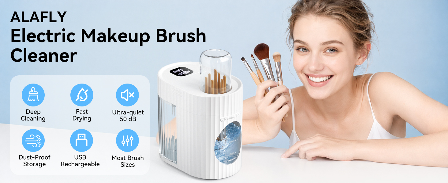 Electric Makeup Brush Cleaner