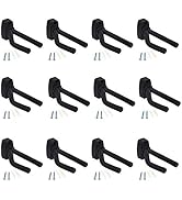 Tosnail 12 Pack Wall Mount Guitar Hangers Hooks Holders