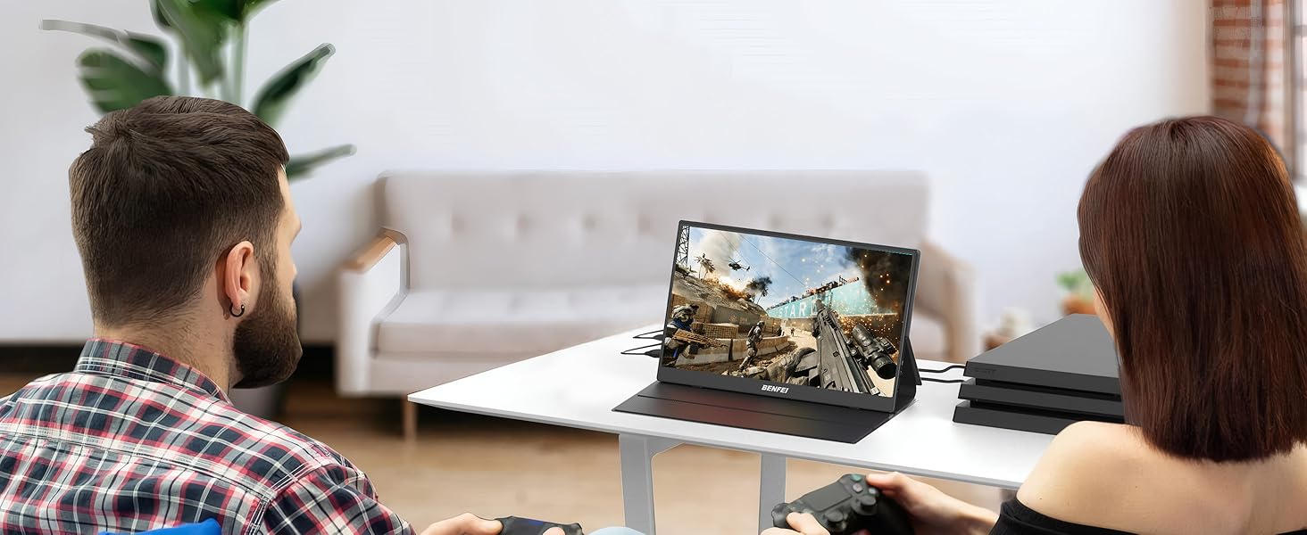 BENFEI Portable Monitor 15.6&amp;#39;